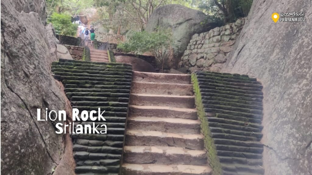 lion gate sigiriya Srilanka Prayanikudu