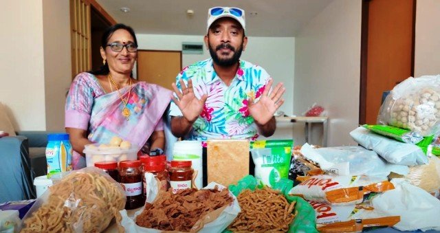 Naa Anveshana Met His Parents In Thailand Airport