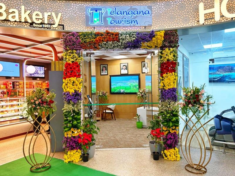 Telangana Tourism Information center In Hyderabad Rajiv Gandhi Airport (2)