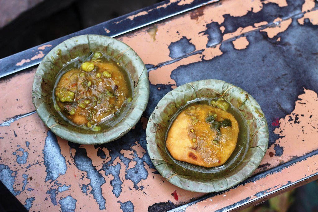 Chole Kachori in Prayagraj