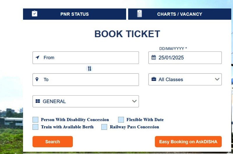 IRCTC Book Now Pay Later