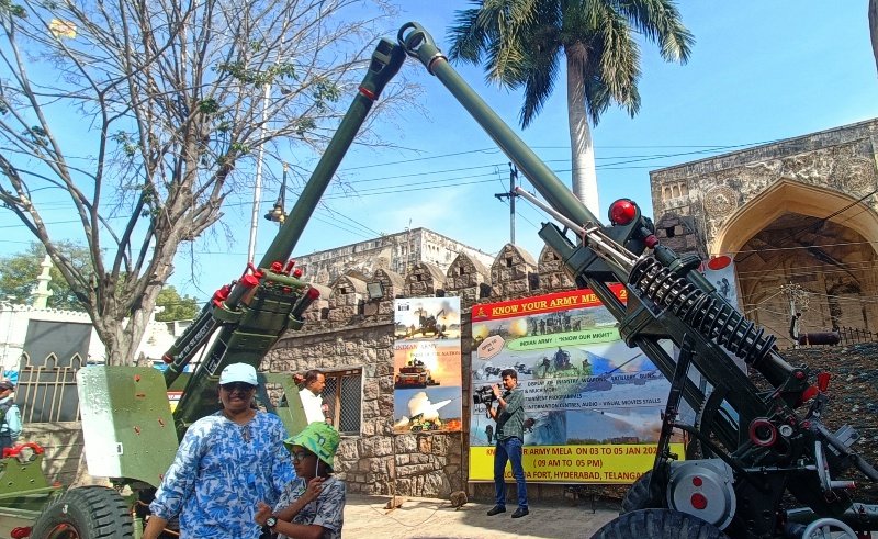 Prayuanikudu At Know Your Army Mela In Golconda (14)