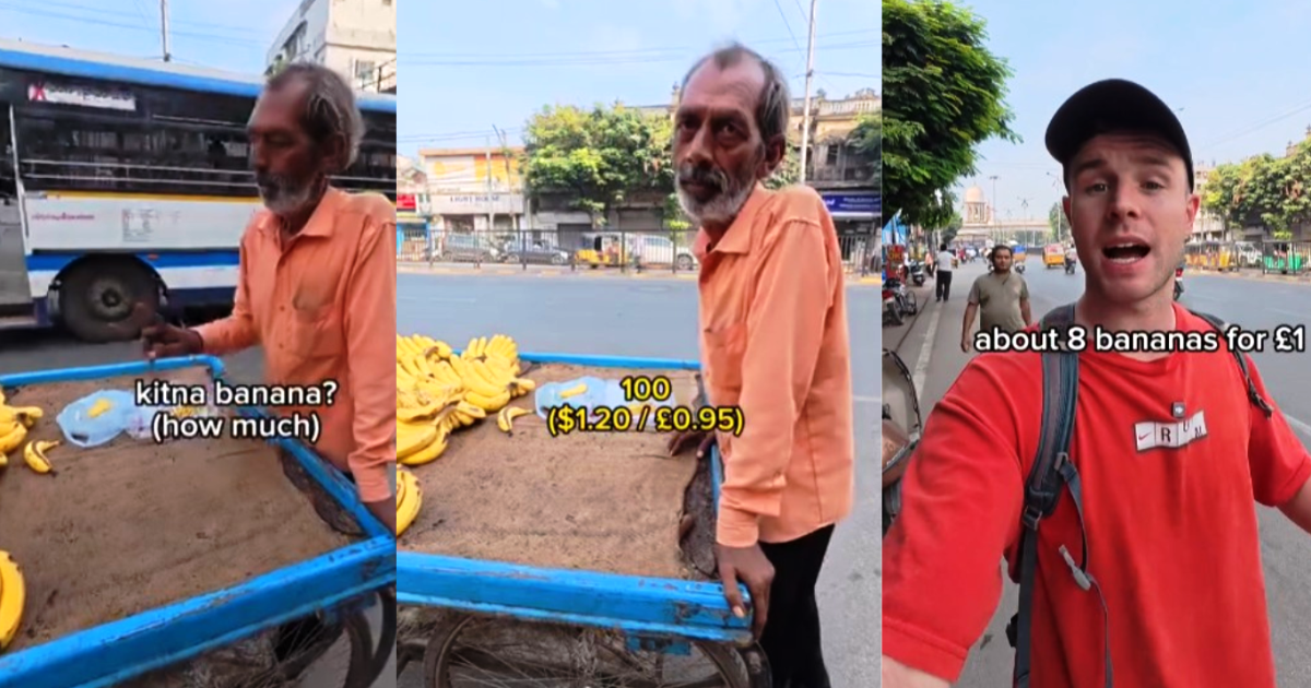 Scottish Influencer Asked To pay Rs 100 for one banana in hyderabad