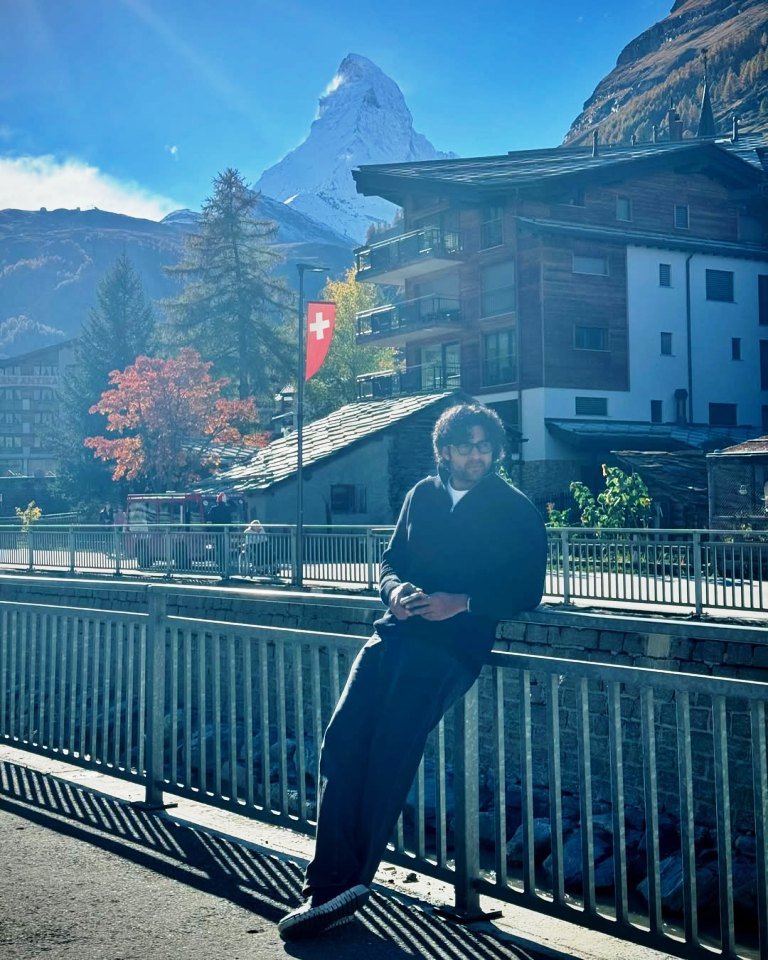 Varun Tej Goner Valley Walk Zermatt Switzerland