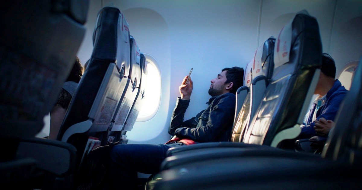 WHY SHOULD WE TURN AIRPLANE MODE ON DURING A FLIGHT