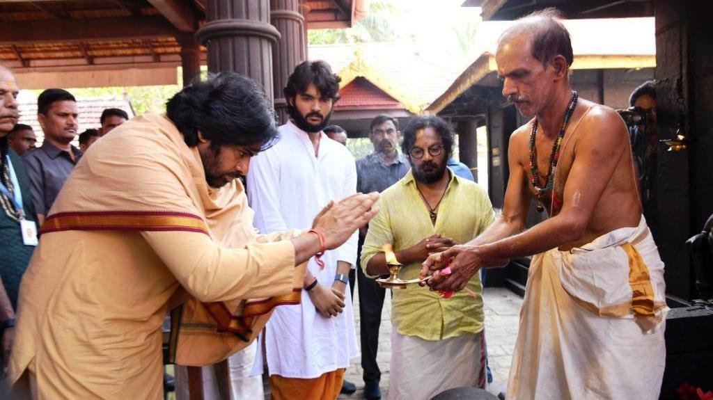 Pawan Kalyan In Kerala Agasthya Muni Temple