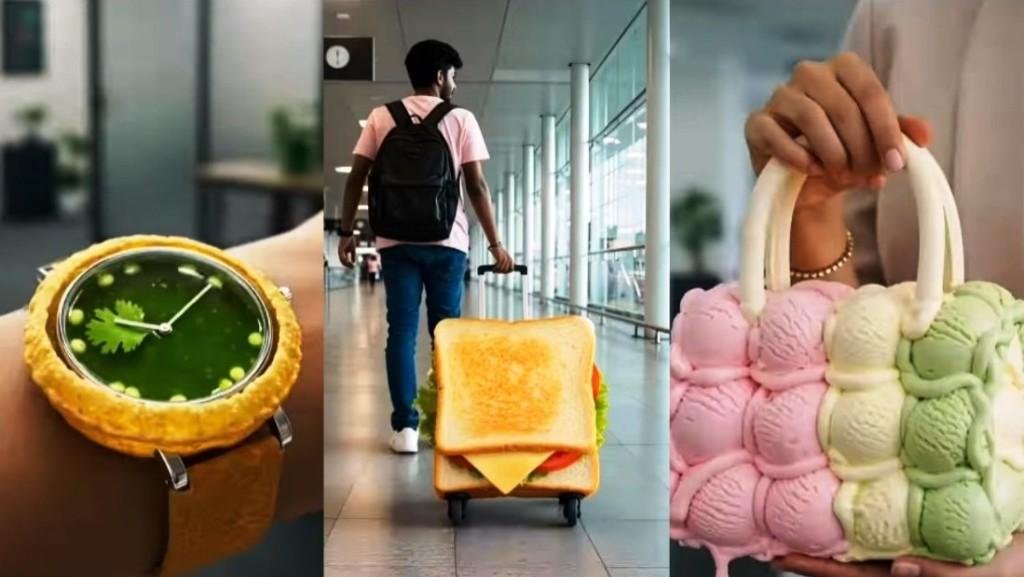 AI Fashion Feast : దోశ చీర, ఇడ్లీ షర్టు…ఆకలితో ఉంటే ఈ వీడియో అస్సలు చూడకండి 2 AI Fashion Feast