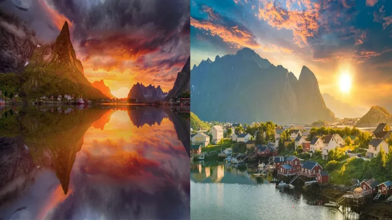Norway : రాత్రి లేని దేశం.. సూర్యుడు అస్తమించేది కేవలం 40నిమిషాలే.. అద్భుతం చూసేందుకు రెండు కళ్లు చాలవు