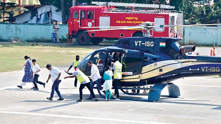 Heli Tourism : హైదరాబాద్ నుండి శ్రీశైలం, సోమశిలకు హెలికాప్టర్ సర్వీస్.. టూరిజం రంగంలో కొత్త అధ్యాయం