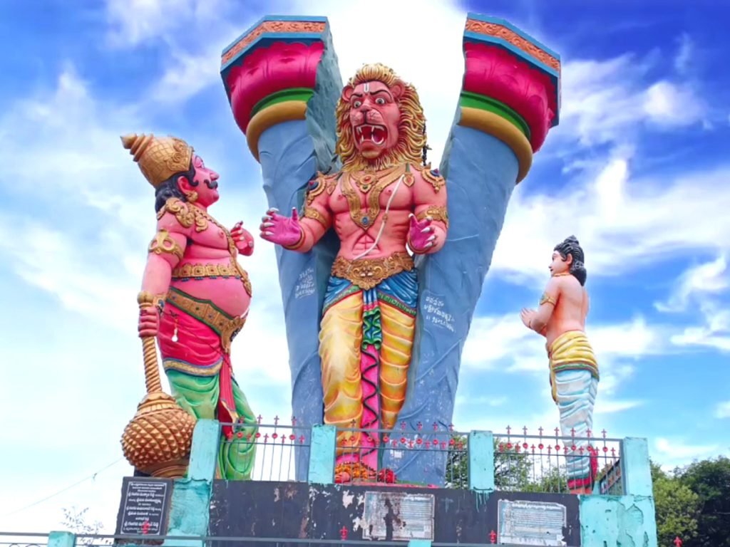 Pennahobilam Temple : పెన్నహోబిలం..ప్రకృతి ఒడిలో పరవళ్లు తొక్కుతున్న లక్ష్మీనరసింహ స్వామి క్షేత్రం 2 Prayanikudu