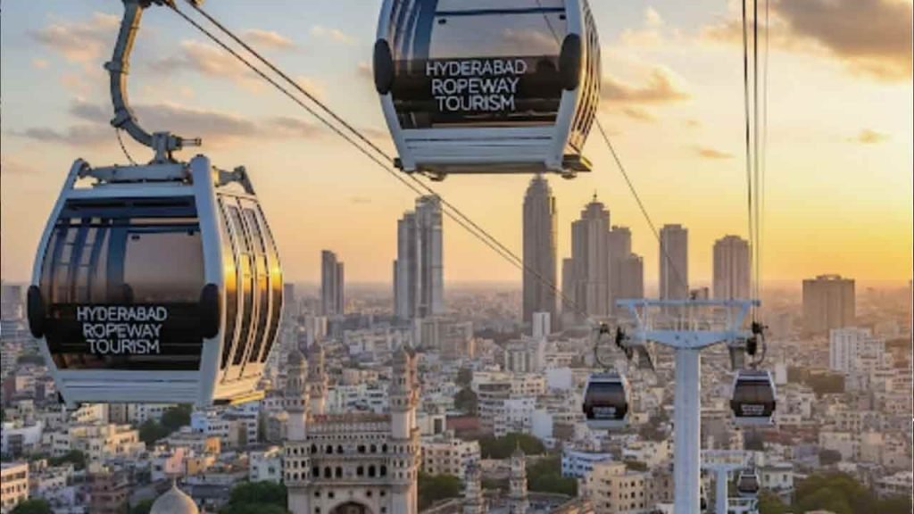 Ropeway : హైదరాబాద్‌లో తొలి రోప్‌వే.. గోల్కొండ కోట, కుతుబ్ షాహీ సమాధుల ...