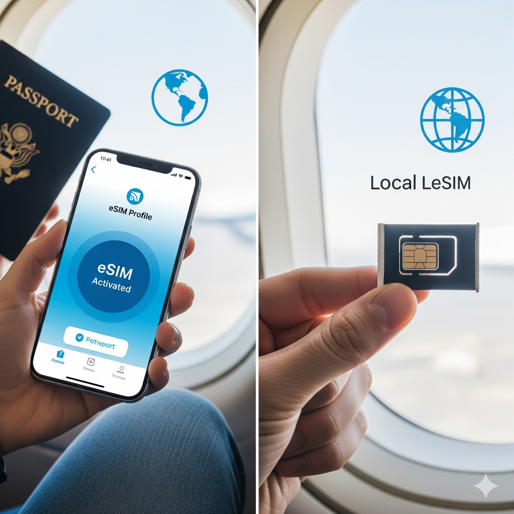 Travel Tips 30 : విదేశాల్లో నెట్వర్క్ టెన్షన్ అక్కర్లేదు.. ఈ-సిమ్, లోకల్ సిమ్ల మధ్య తేడాలు ఇవే! 2 Prayanikudu