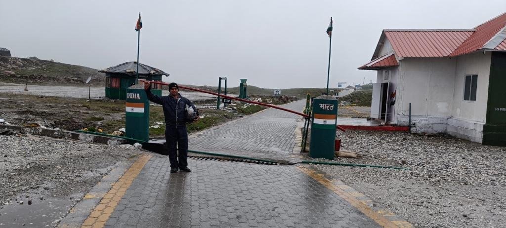 Indo China Border At Bumla Pass