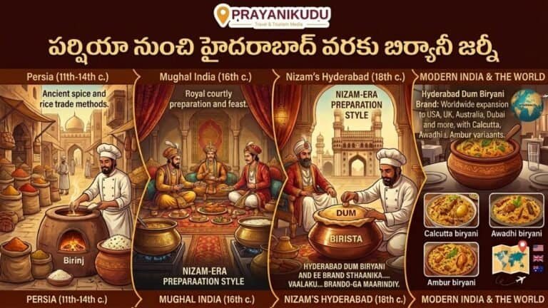 Hyderabad biryani journey From Parsia