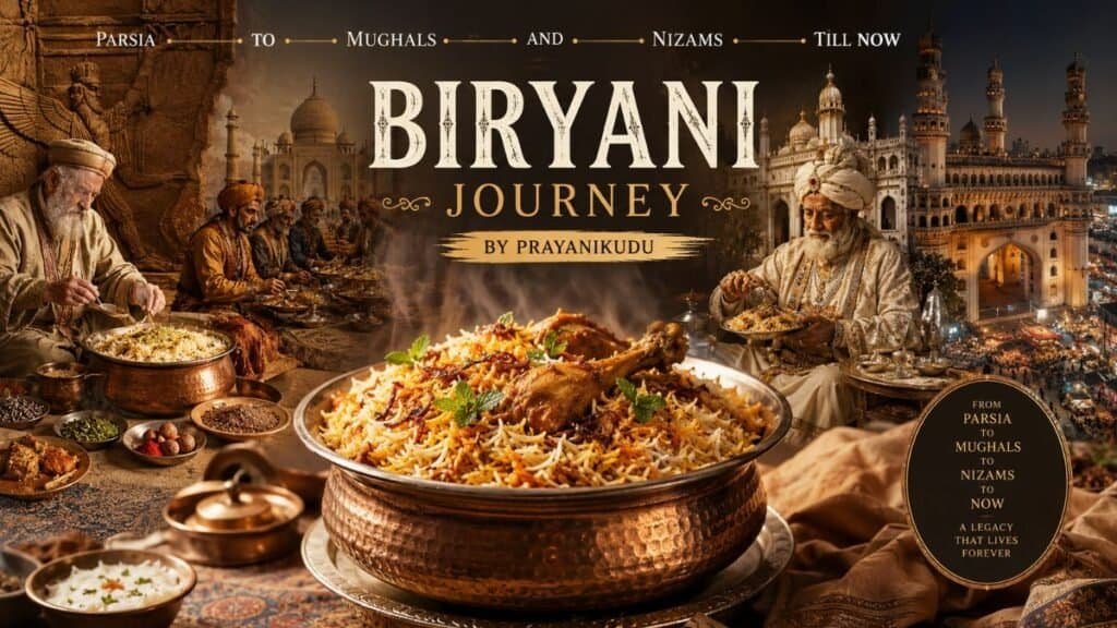 Biryani History : పర్షియా నుంచి హైదరాబాద్ వరకు బిర్యానీ జర్నీ .. 2 Journey of Hyderabadi biryani